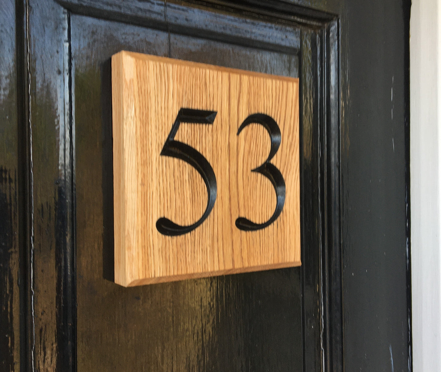 Prime grade oak 145mm x 145mm - COUNTY HOUSE SIGNS