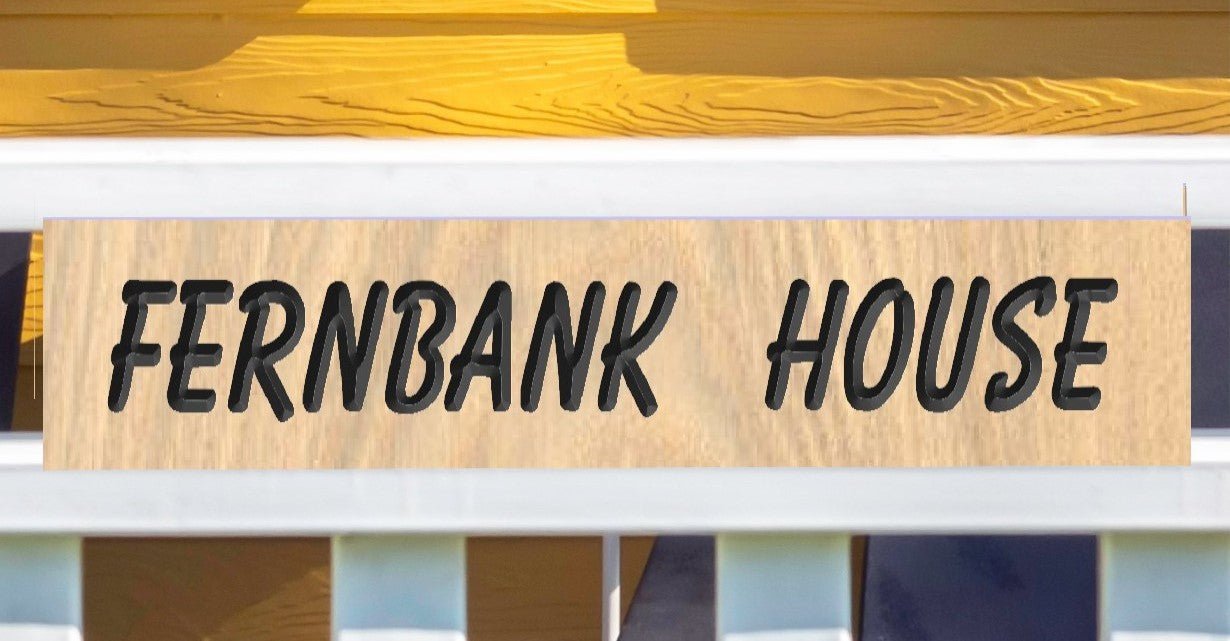 Prime graine oak 600mm x 120mm - COUNTY HOUSE SIGNS