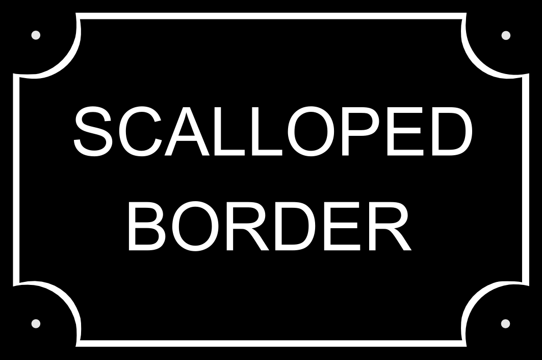 House sign-corian-300mm x 200mm deep-engraved-personalised-includes delivery and artwork - COUNTY HOUSE SIGNS