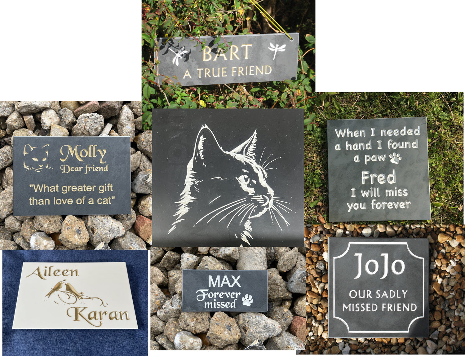 Pet Memorials - COUNTY HOUSE SIGNS