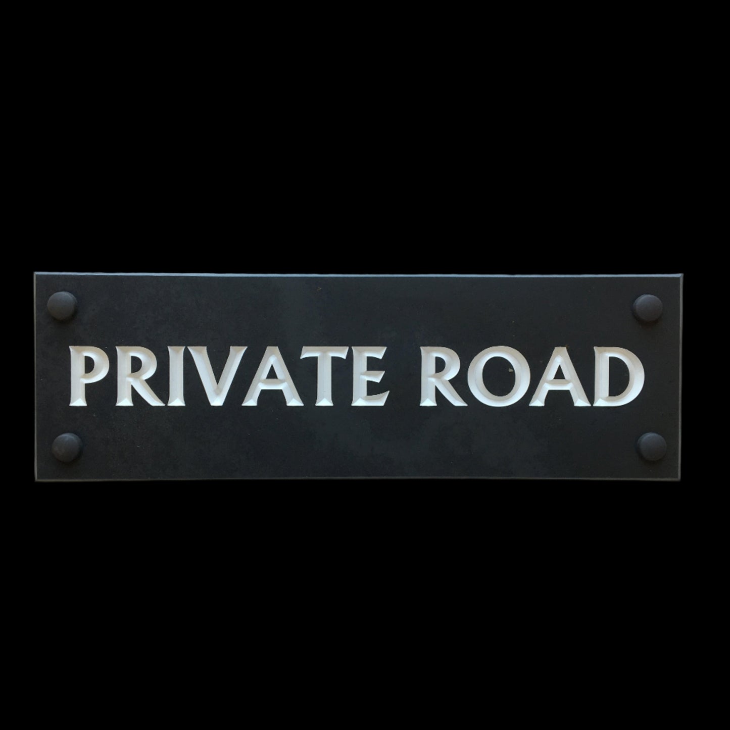 300mmx100mm Private Road Sign - COUNTY HOUSE SIGNS