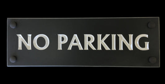 300mmx100mm No Parking Sign