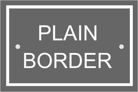 Slate Sign (W)150mm x (H)100mm x (6"x 4") using Liffey Script font -Free artwork-Free delivery-Free plugs & screws - COUNTY HOUSE SIGNS